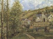 Camille Pissarro The Hermitage at Pontoise oil painting